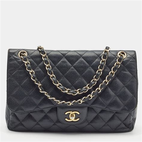 chanel double flap bag black|authentic Chanel double flap bag.